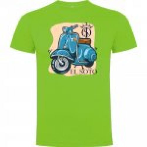 VESPA SNOOPY verde