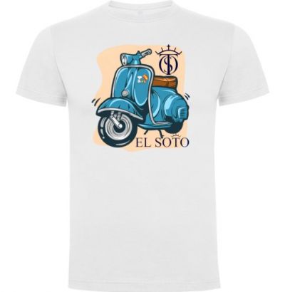 VESPA SNOOPY blanca