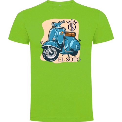 VESPA SNOOPY verde